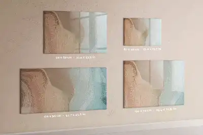 Tablica magnetyczna do pisania wzór abstrakcji fali