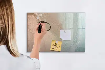 Tablica magnetyczna do pisania wzór abstrakcji fali