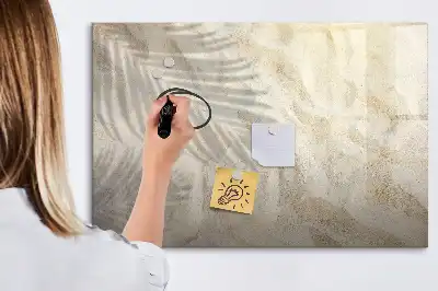 Tablica magnetyczna do pisania cień na piasku
