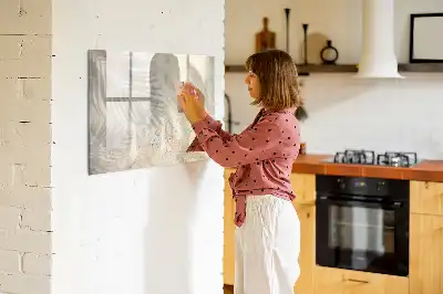 Tablica magnetyczna do pisania cień na piasku