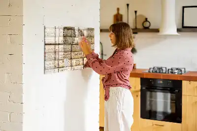 Tablica magnetyczna z korkami od wina