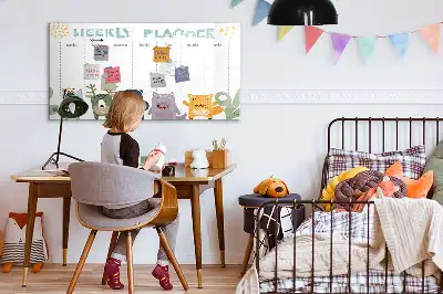 Planer tygodniowy dla dzieci tablica magnetyczna do pisania