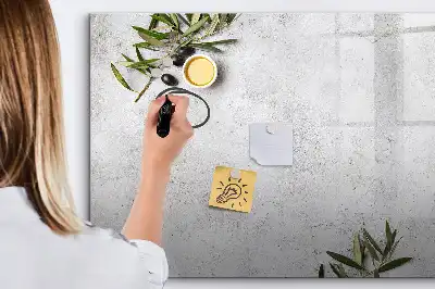 Tablica magnetyczna do pisania wzór minimalistyczne oliwki