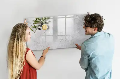 Tablica magnetyczna do pisania wzór minimalistyczne oliwki