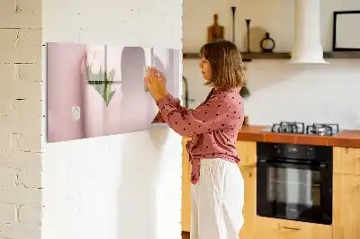 Tablica magnetyczna z pisakiem bukiet kwiatów