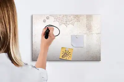 Tablica magnetyczna z pisakiem wzór dekoracyjny