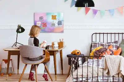 Tablica magnetyczna z pisakiem w wersji kolorowe pióra