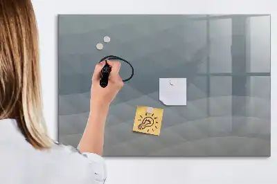 Tablica magnetyczna z pisakiem wzór Fale