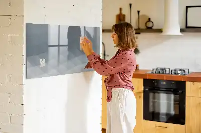 Tablica magnetyczna z pisakiem wzór Fale
