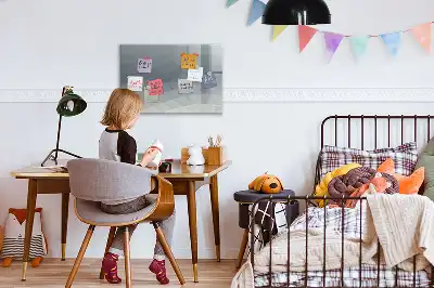 Tablica magnetyczna z pisakiem wzór Fale