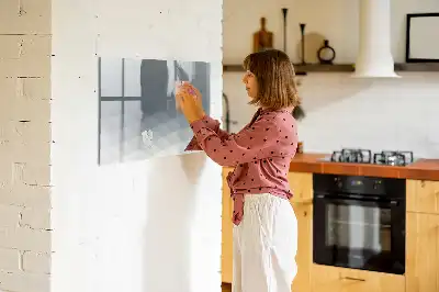 Tablica magnetyczna z pisakiem wzór Fale