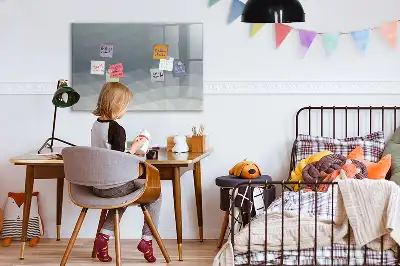 Tablica magnetyczna z pisakiem wzór Fale