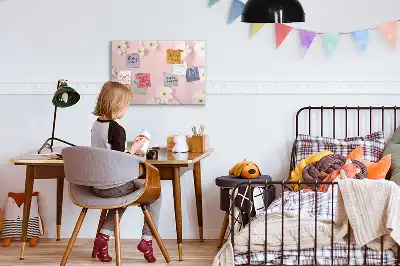 Tablica magnetyczna do pisania wzór stokrotki