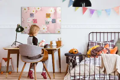 Tablica magnetyczna do pisania wzór stokrotki