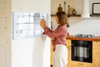 Tablica magnetyczna z motywem notatki urodzinowej