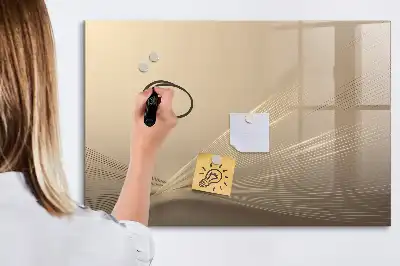 Tablica magnetyczna z pisakiem wzór abstrakcyjne światło