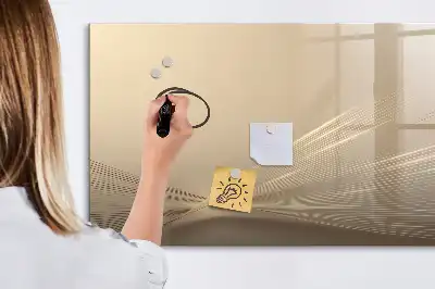 Tablica magnetyczna z pisakiem wzór abstrakcyjne światło