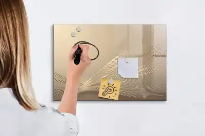 Tablica magnetyczna z pisakiem wzór abstrakcyjne światło