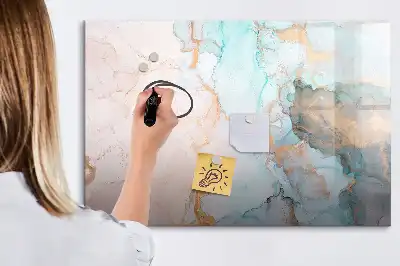 Tablica magnetyczna z pisakiem wzór abstrakcyjny