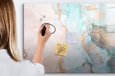 Tablica magnetyczna z pisakiem wzór abstrakcyjny