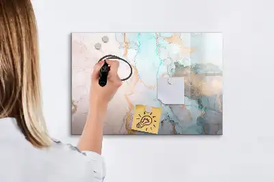 Tablica magnetyczna z pisakiem wzór abstrakcyjny