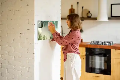 Tablica magnetyczna z pisakiem wzór liście monstery