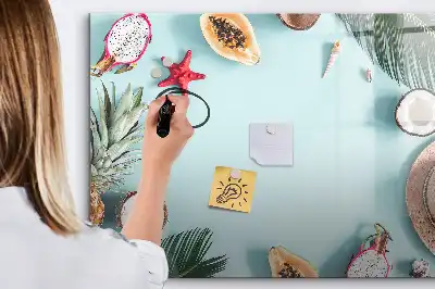 Tablica magnetyczna do pisania letnia kompozycja