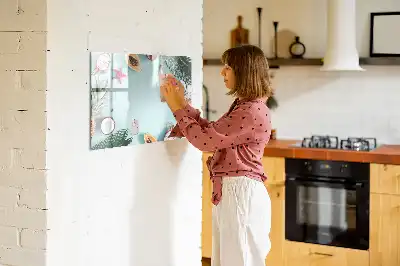Tablica magnetyczna do pisania letnia kompozycja