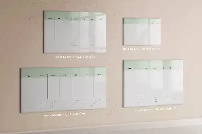 Tablica magnetyczna do pisania planer tygodniowy