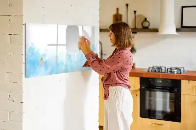 Tablica magnetyczna do pisania wzór malowane plamy