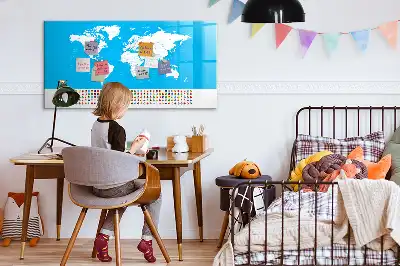 Tablica magnetyczna do pisania konturowa mapa stanów