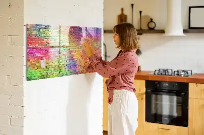Tablica magnetyczna z pisakiem malowana ściana