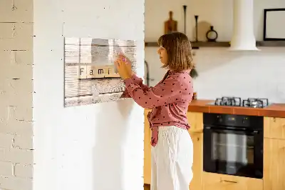 Tablica magnetyczna do pisania napis Rodzina