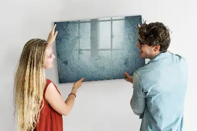 Tablica magnetyczna wzór mapa vintage