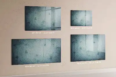 Tablica magnetyczna wzór mapa vintage