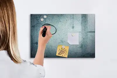 Tablica magnetyczna wzór mapa vintage