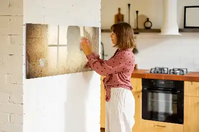 Tablica magnetyczna z pisakiem motyw starej mapy świata