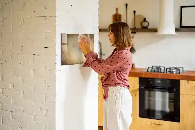 Tablica magnetyczna z pisakiem motyw starej mapy świata