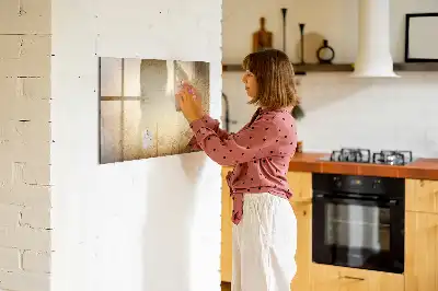 Tablica magnetyczna z pisakiem motyw starej mapy świata