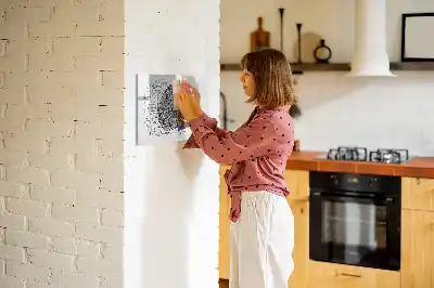 Tablica magnetyczna z pisakiem wzór abstrakcji mózgu