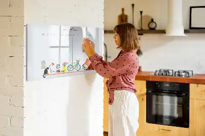 Tablica magnetyczna do pisania planer tygodniowy