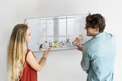 Tablica magnetyczna do pisania planer tygodniowy