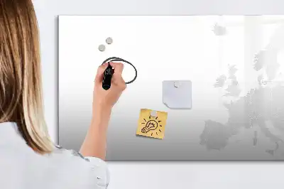 Mapa Europy tablica magnetyczna z pisakiem