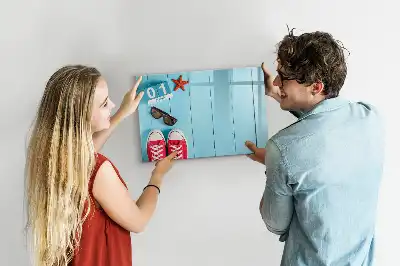 Tablica magnetyczna z motywem Pierwszy dzień lata