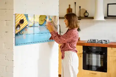 Tablica magnetyczna z pisakiem akcesoria plażowe