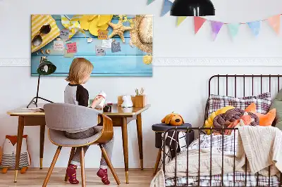 Tablica magnetyczna z pisakiem akcesoria plażowe