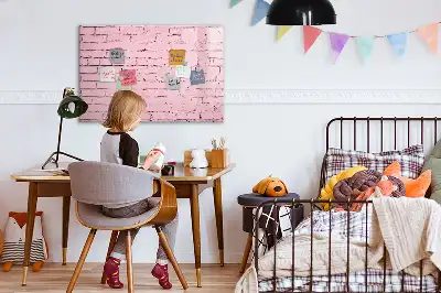 Tablica magnetyczna do pisania wzór ceglanej ściany