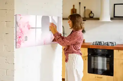 Tablica magnetyczna do pisania motyw kwitnących kwiatów