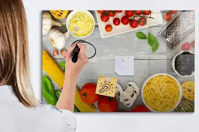 Tablica magnetyczna do pisania składniki