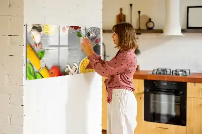 Tablica magnetyczna do pisania składniki